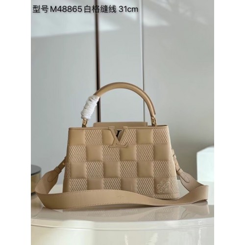 Louis Vuitton CAPUCINES PM M48865 abricot