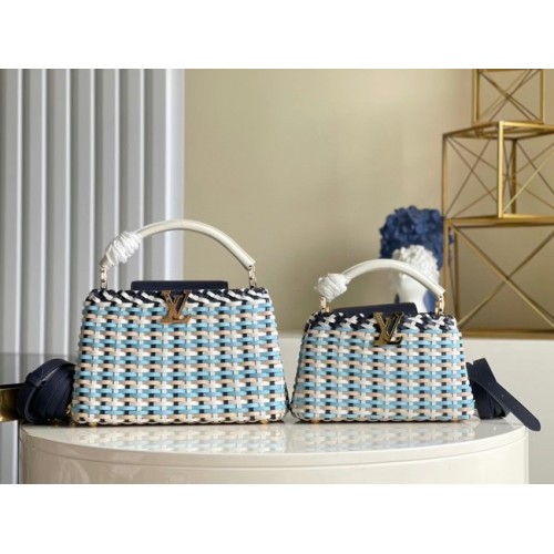 Louis Vuitton CAPUCINES MINI M94519 bleu