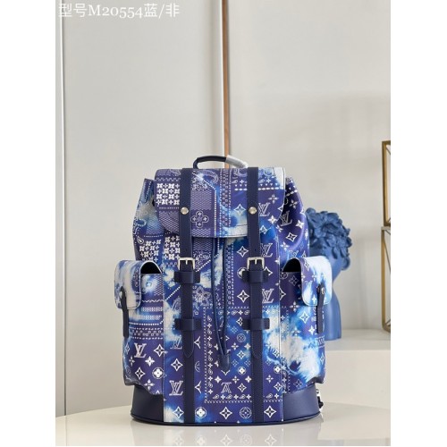 Louis Vuitton CHRISTOPHER M20554 bleu