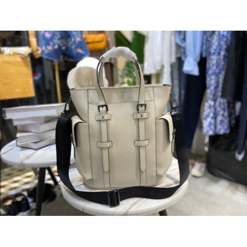 Louis Vuitton CHRISTOPHER TOTE M58479 Blanc