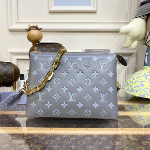 Louis Vuitton COUSSIN MM M20771 Gris&bleu