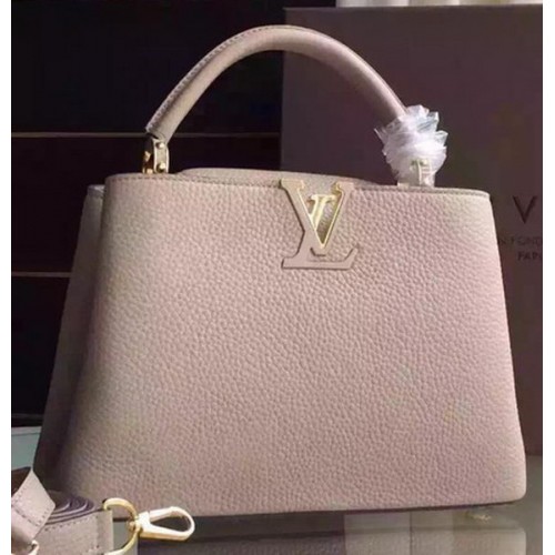 Louis Vuitton Capucines BB Tote Bag M94754 Gris clair