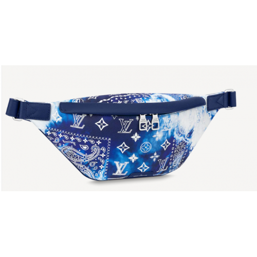 Louis Vuitton SAC BANANE DISCOVERY PM M20587 Bleu