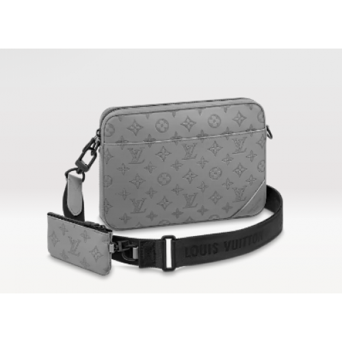 Louis Vuitton DUO MESSAGER M46104 Gris anthracite