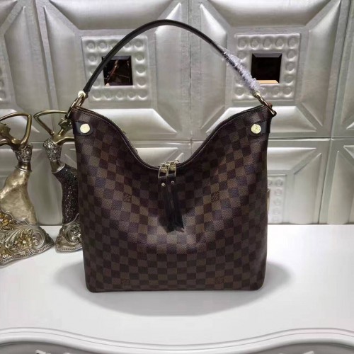 Louis Vuitton Damier Ebene Toile DOUMO HOBO N41861