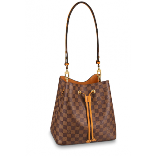 Louis Vuitton Damier Ebène NEONOE N40198 jaune