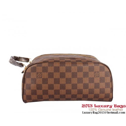 Louis Vuitton Damier Ebene Canvas King Size Trousse de toilette 2 N47527