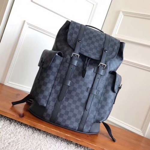 Toile Louis Vuitton Damier Graphite CHRISTOPHER PM N41379