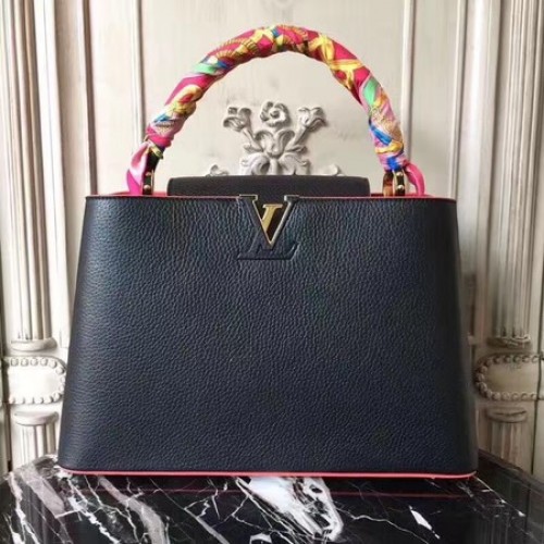 Louis Vuitton Elégant Capucines Sacs MM M41813 Noir