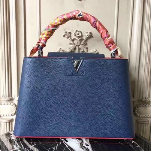 Louis Vuitton Elégant Capucines Sacs MM M41813 Bleu