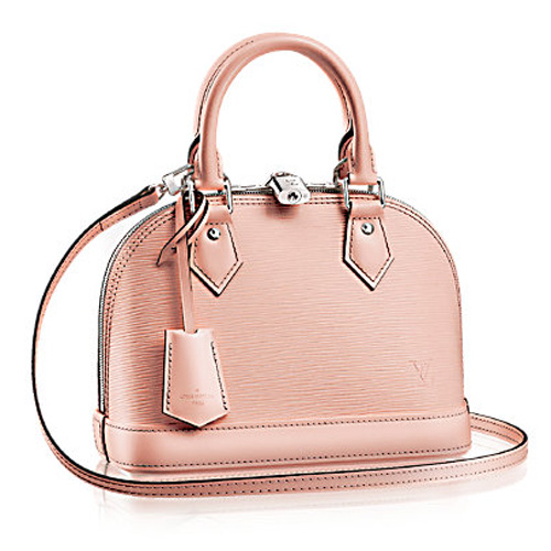 Louis Vuitton Cuir Epi Alma BB M41648 Rose Nacre