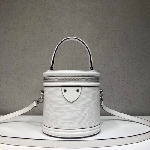 Louis Vuitton Cuir Epi CANNES M52226 blanc