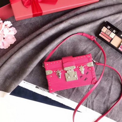 Louis Vuitton Cuir Epi PETITE MALLE M50519 Rose