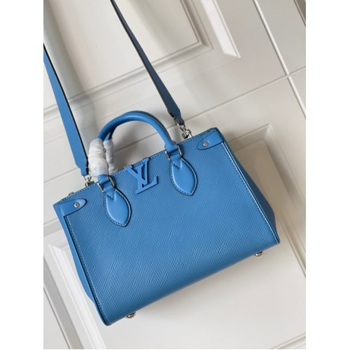 Louis Vuitton Cuir Epi d'origine M57680 Bleuet Bleu