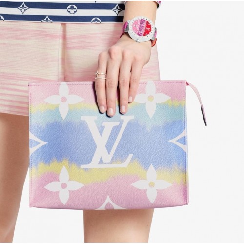 Louis Vuitton Escale Poche Toilette 26 M69136 Rose