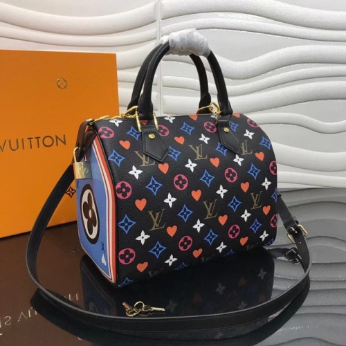 Louis Vuitton GAME ON SPEEDY BANDOULIERE 25 M57466 noir