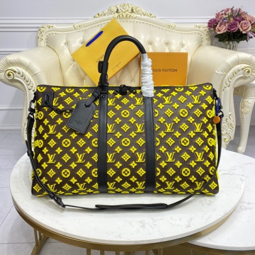 Louis Vuitton KEEPALL BANDOULIERE 50 M45069 jaune