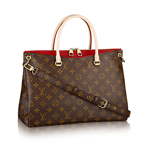 Louis Vuitton M41175 Monogram Toile Pallas Cerise Sac