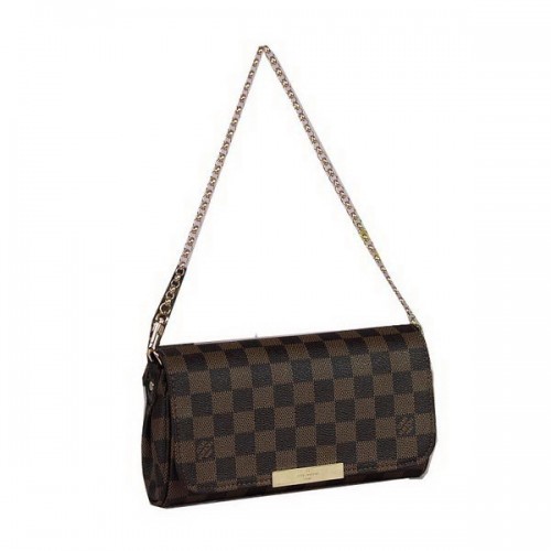 Louis Vuitton N41276 Damier Ebene Canvas Favorite PM Sac à bandoulière