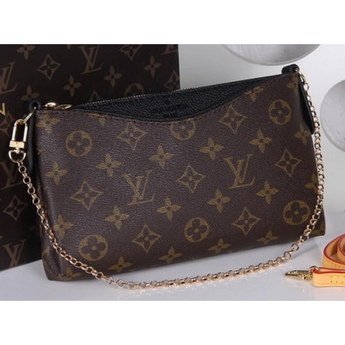 Louis Vuitton M41638 Toile Monogram PALLAS POCHETTES Noir