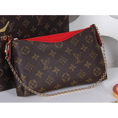 Louis Vuitton M41638 Toile Monogram PALLAS POCHETTES Rouge