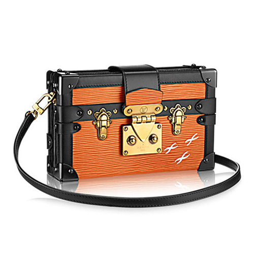 Sac Louis Vuitton M50016 Petite Malle Epi Cuir Orange