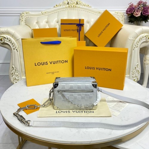 Louis Vuitton MINI original PETITE MALLE M59726 argent