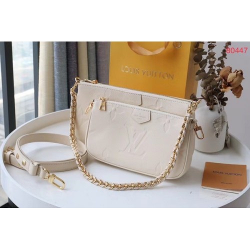Louis Vuitton MULTI POCHETTE ACCESSOIRES M45777 white