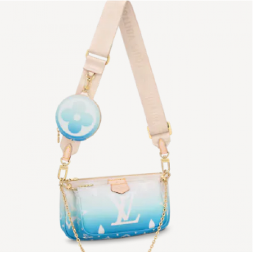 Louis Vuitton ACCESSOIRES MULTI-POCHETTES M57633 Bleu