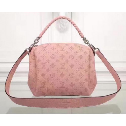 Louis Vuitton Mahina Cuir BABYLONE CHAIN BB Bag M51223 Rose