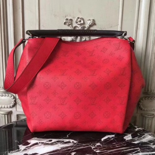 Louis Vuitton Mahina Cuir BABYLONE PM M50031 Rouge