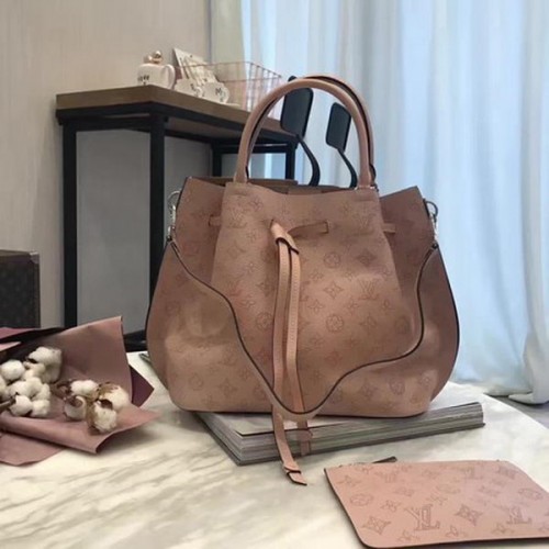 Sac Louis Vuitton Mahina Cuir GIROLATA M54403 Galet