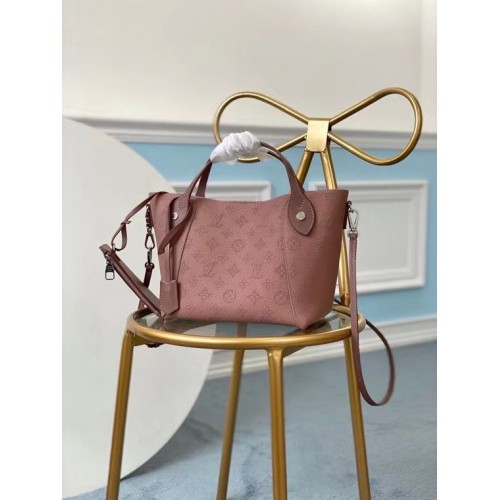 Louis Vuitton Mahina Sac HINA en cuir M54353 rose foncé