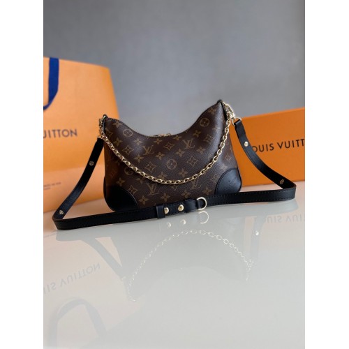 Louis Vuitton Toile Monogram Boulogne Cuir Original M45831 Noir