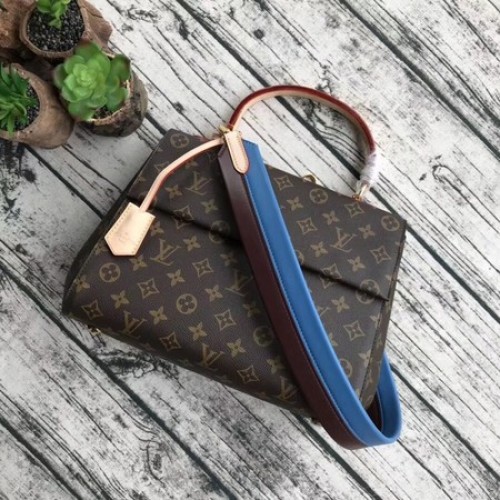 Louis Vuitton Toile Monogram CLUNY BB M42738 Bleu
