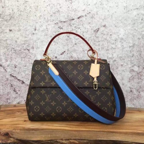 Louis Vuitton Monogram Canvas Sac CLUNY M42735 Bleu