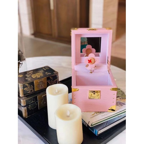 Louis Vuitton Monogram Canvas Boîte à Bijoux Musique M7896 Rose