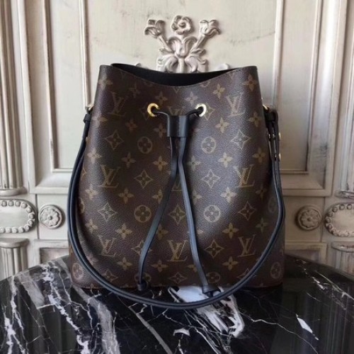 Toile Monogram Louis Vuitton NEONOE M44020 Noir