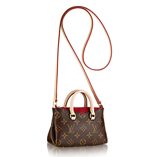 Toile Monogram Louis Vuitton Nano Pallas M61254