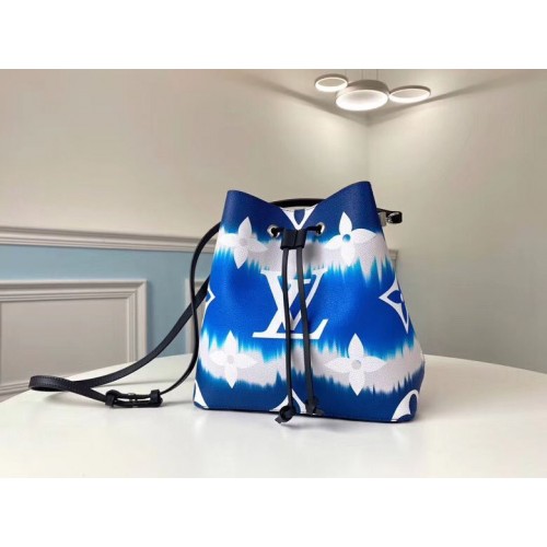 Louis Vuitton Toile Monogram Neonoe Cuir Original M45126 Bleu
