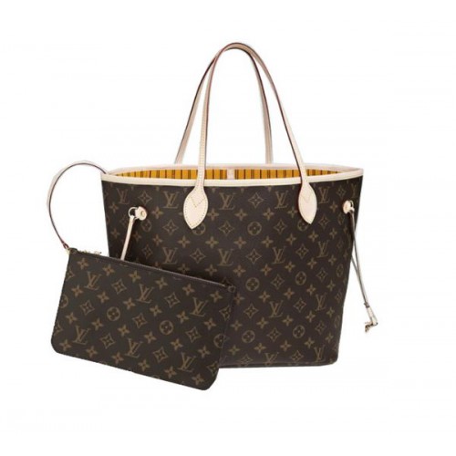Toile Monogram Louis Vuitton Neverfull MM M40997 Mimosa
