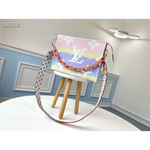 Louis Vuitton Monogram Canvas Cuir d'origine M68137 rose