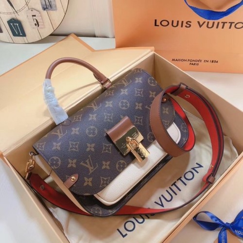 Louis Vuitton Monogram Canvas Cuir d'origine VAUGIRARD M44354 crème