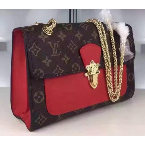 Sac Louis Vuitton Toile Monogram PALLAS CHAIN M41731 Rouge