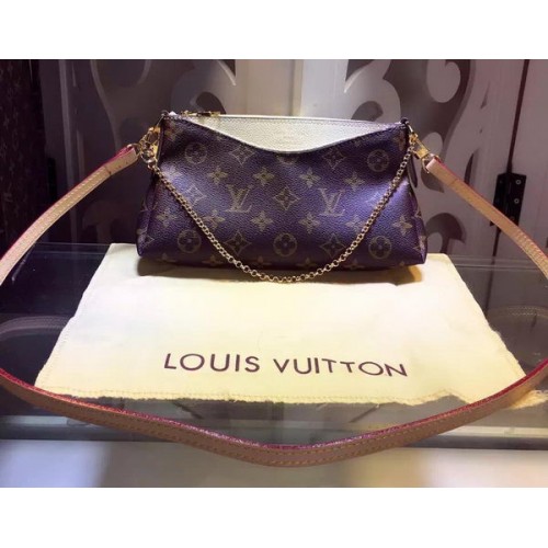 Louis Vuitton Monogram Toile PALLAS CLUTCH M41638 OffWhite