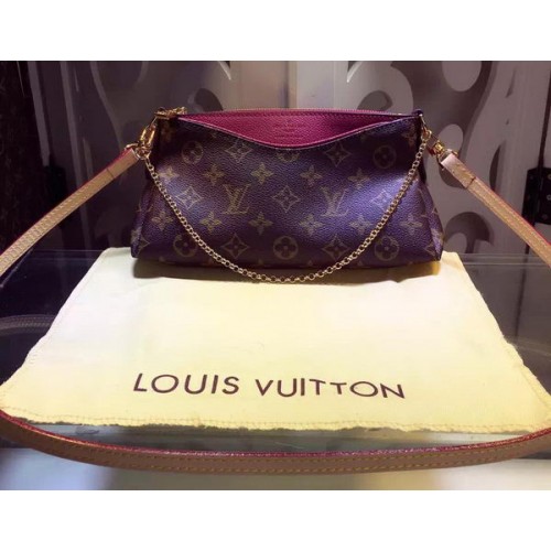 Louis Vuitton Monogram Toile PALLAS CLUTCH M41638 Rose