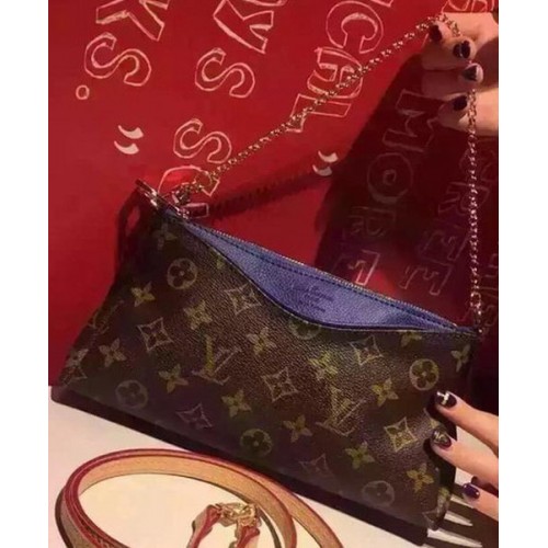Louis Vuitton Toile Monogram PALLAS POCHETTES M41638 Bleu