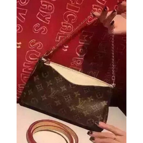 Louis Vuitton Toile Monogram PALLAS POCHETTES M41638 Rose Clair