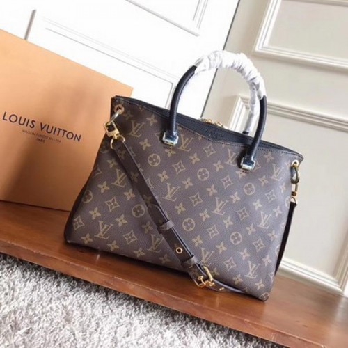 Toile Monogram Louis Vuitton PALLAS M42810 Noir