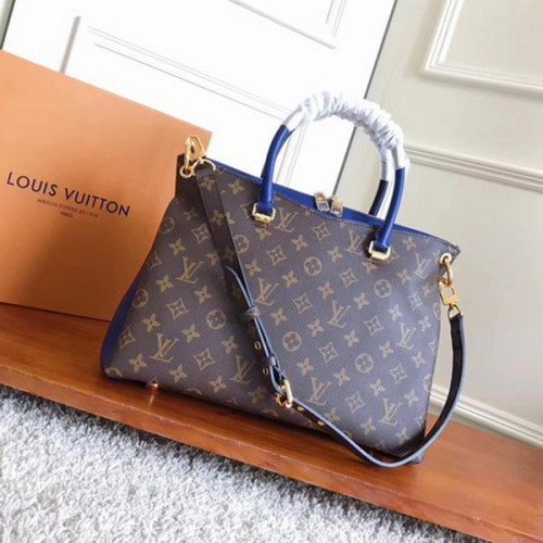 Toile Monogram Louis Vuitton PALLAS M42810 Bleu
